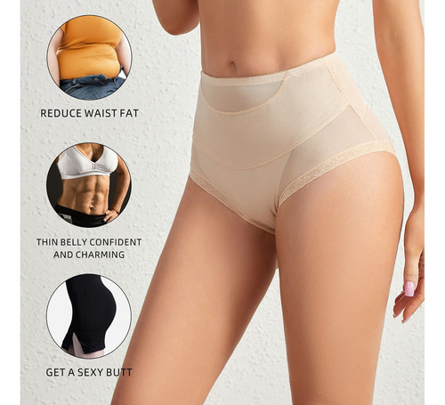 Bragas De Cintura Alta Para Mujer, Pantalones Ajustables A L