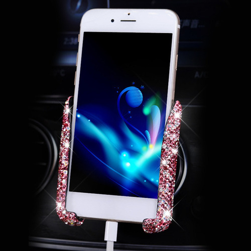 Accesorios De Coche De Niña Bling For Mujeres En Blanco