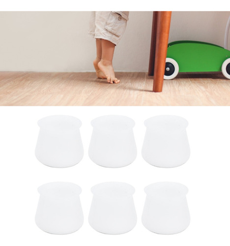 New Fieltro De Silicona Protector De Patas De Silla De 16