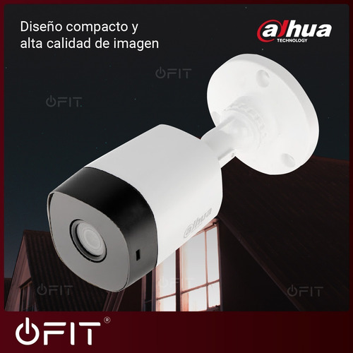 Imagen 6 de 10 de Camara Seguridad Dahua Bullet 2mpx Full Hd 3,6 Exterior