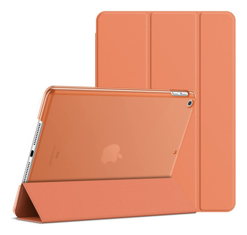 Funda iPad 10.2 Jetech Con Soporte Alto Papaya