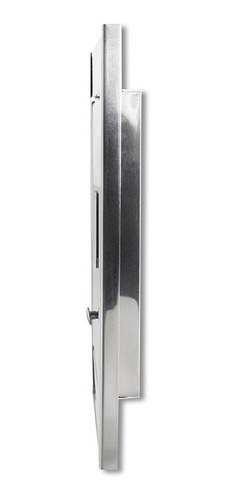 Caixa De Correio Frente Inox Carta + Visor Água + Luz