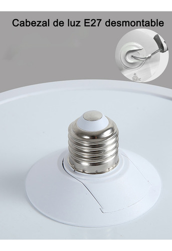 20w Focos Led Flying Saucer Protección Ocular Sin 1pcs Blanco Frío