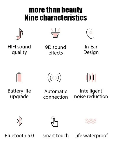 Auriculares Inalámbricos Bluetooth Con Reducción De Ruido