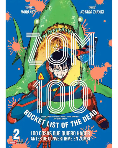 Zom 100 Tomo #2 - Panini Manga (bucket List Of The Dead)