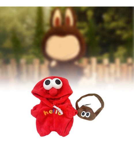 Ropa De Muñeca De Peluche De 15 Cm Y 17 Cm, Ropa De Rojo