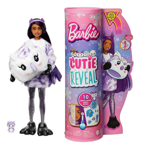 Muñeca Barbie Color Reveal Cutie Búho