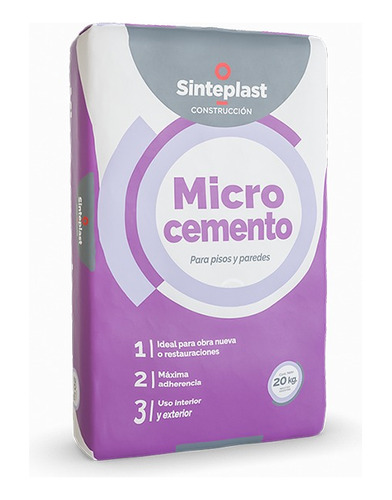 Cemento Alisado Sinteplast Kit 20 Metros2 (fácil Aplicación)