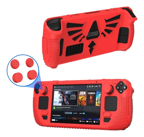 Funda Protectora De Silicona Para Steam Deck V Handhelds
