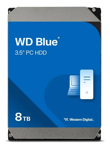 Western Digital WD Blue 8TB HDD 本体 No09 Disco Duro Wd Blue 8tb 3,5 Sata 6gb/s 256mb | Parcelamento sem juros