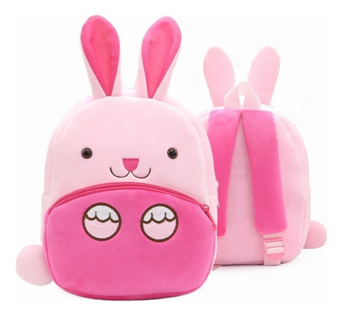 Mochila De Plush Infantil De Animalitos Escuela Jardin Viaje