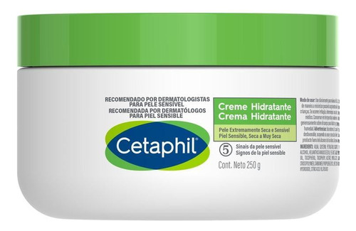 Crema Hidratante Cetaphil Para Piel Seca A Muy Seca 250 G
