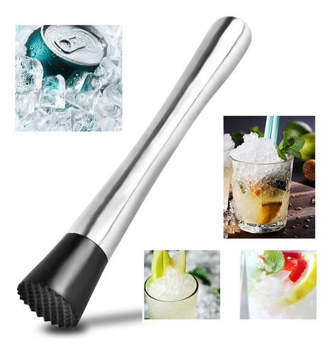 Acero Inoxidable Mojito Muddler For Deliciosos Cócteles Beb