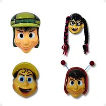 Comprar Kit Máscaras Turma Do Chaves Trenzinho Carreta Fibra