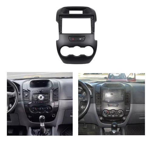 Bisel Adaptador Radio 9pul Radio Ford Ranger 2011-18