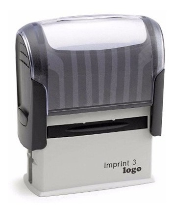 Imagen 1 de 6 de Sello Automatico Personalizado Imprint 3 Logotipo O Endoso