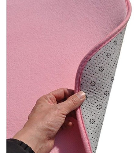 Tapete De Juguete Para Bebe En Goma Color Rosado Por Anjoy
