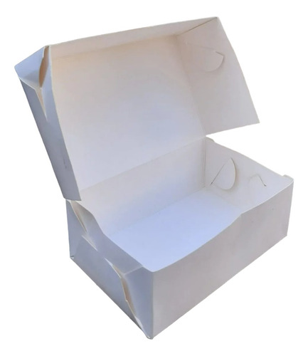 Pack De 10 Cajas Para Reposteria-alfajores 13x17x7 Blanco
