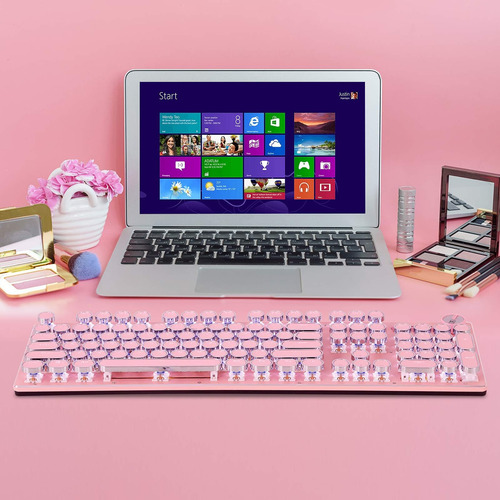 Teclado De Juego De Estilo De Guionista De Chichen Retro, In