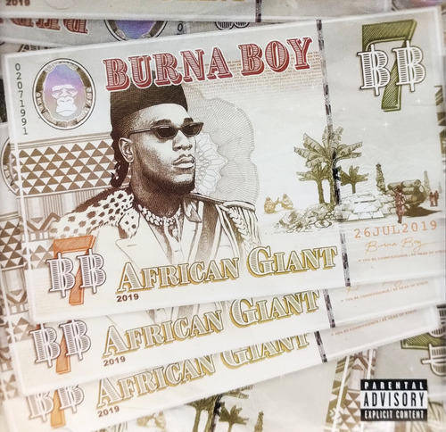 Burna Boy - African Giant 2019 - Cd