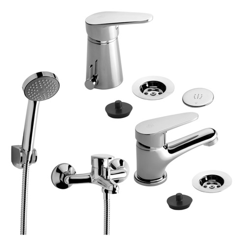 Fv Monocomando Ducha Exterior Lavatorio Bajo Bidet Compacta