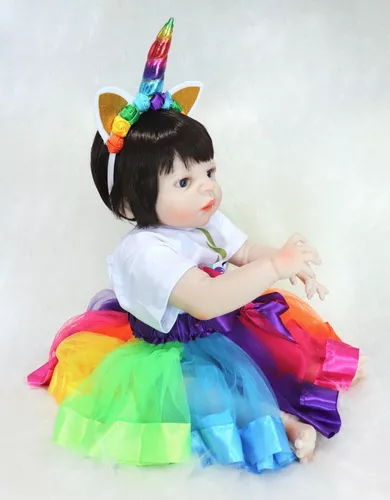 vestido para bebe reborn 60 cm a 62cm. roupa de boneca