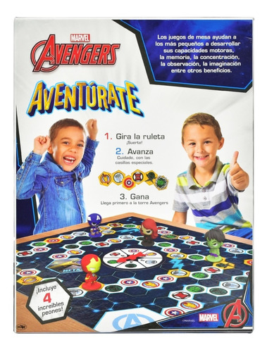 Avengers Aventurate Gira Avanza Y Gana Marvel Novelty