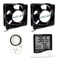 Comprar Cooler Ventilacion Indoor Timer Termohigrometro