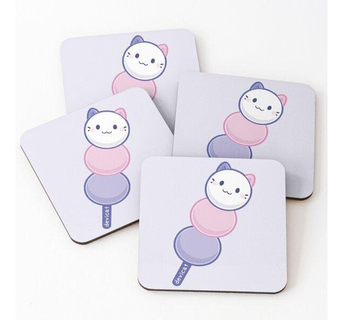 Set Posavasos Candicat Dango 2022 Calidad Premium