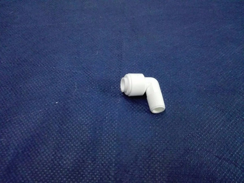 Imagen 3 de 6 de Conector Acople Rapido Codo Rosca 1/8 Tubo 1/4 Osmosis Inv