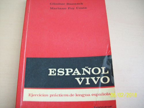 Gunther Haensch / Mariano Puy Costa. Español Vivo, 1969.