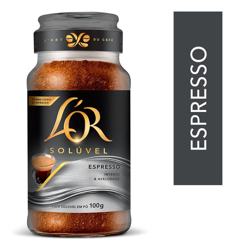 Lor Solúvel Espresso Vidro 100g