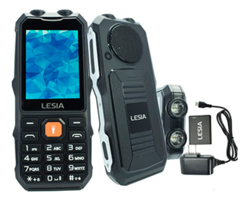 Celular Antirobo Lesia Con Doble Linterna 