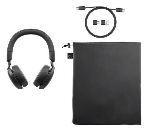 Auriculares Dell Wl5024 Pro Wireless Anc Hybrid Negros