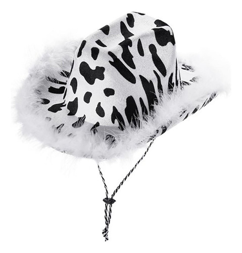 Cow Cowboy Hat Cowgirl Hat Women Cows Pattern Cowboy Hat