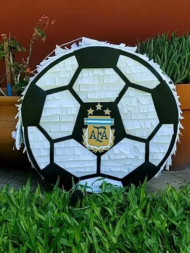 Piñata De Futbol Con Escudo