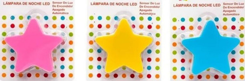 Lampara De Noche Estrella Led Automatica