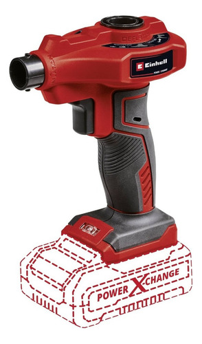 Bomba De Aire Auto Inalámbrica Einhell Ce-ap 18 Li Solo Color Rojo