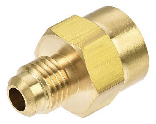 Conector Adaptador Tubo Rosca Macho 1/4 Sae A Hembra 1/4 Npt