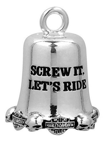 Bocina, Timbre De Bicicle Harley-davidson Screw It Lets Ride