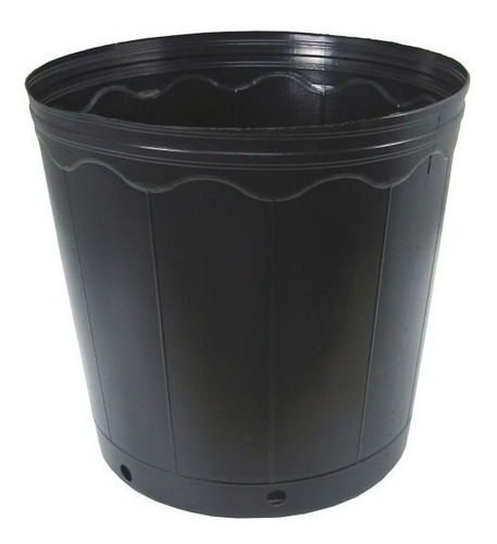 40 Vasos Pote Preto Para Mudas Plastico 15 Litros