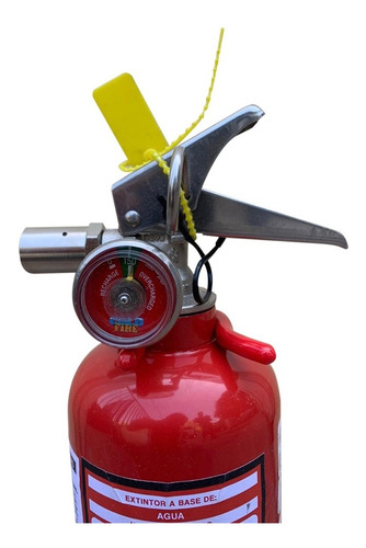 Imagen 3 de 4 de Extintor Profesional Cold Fire 1 Litro Color Rojo
