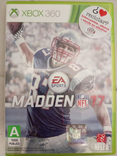 Madden L 17 Para Xbox 360