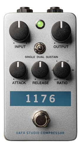 Universal Audio Pedal Limitador De Compresor 1176