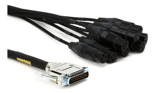 Mogami Gold Db25-xlrf 8-channel Analog Interface Cable 20ft