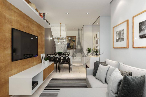Imagem 6 de 7 de Sobrado À Venda, 69 M² Por R$ 359.000,00 - Vila Valparaíso - Santo André/sp - So0957