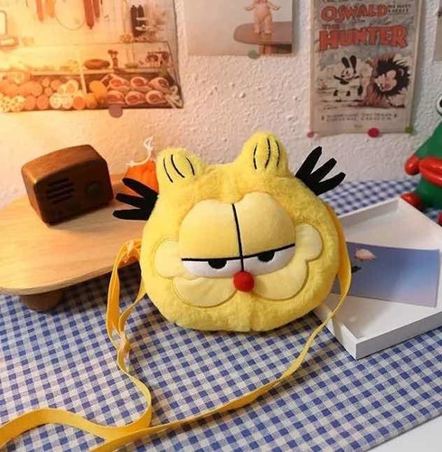 Bolso Felpa Niña Garfield Bolsa