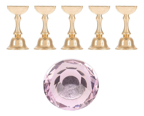 D Base De Práctica De Cristal Ovalado Magnético For