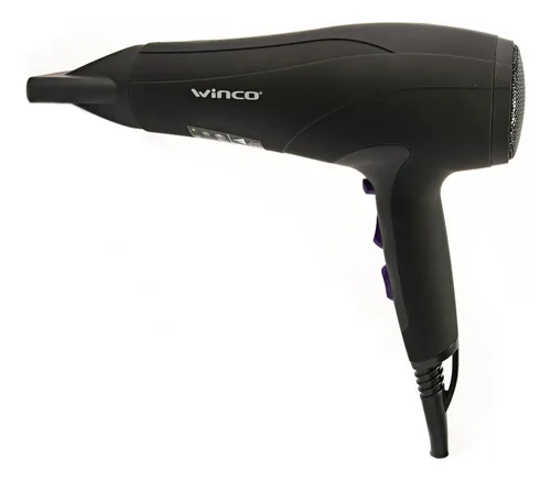 Secador de pelo Winco W94 negro 220V