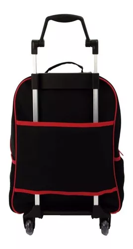 Mochila Infantil Viabags Com Rodinhas - Moto De Corrida